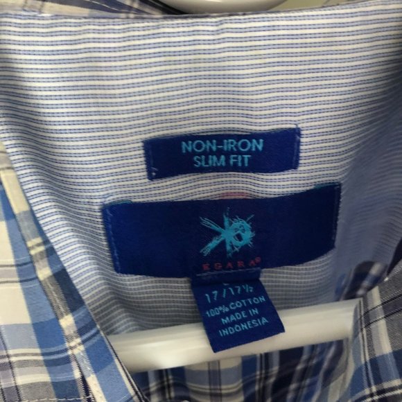 Egara non-iron slim fit LS button down shirt - Picture 2 of 2